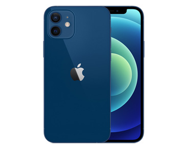SIMフリー iPhone12 128GB x-1383 ブルー 新品バッテリ－ バッテリー交換済 iPhone12 128GB ブルー SIMフリー｜中古スマホ