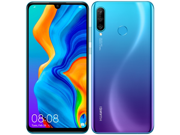楽天回線対応 新品未開封 HUAWAI P30lite 青 simフリー HUAWEI P30 lite ピーコックブルー 楽天モバイル版SIMフリー