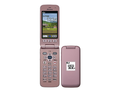 らくらくホン F-01M ピンク docomo版SIMフリー|中古スマホ・中古携帯