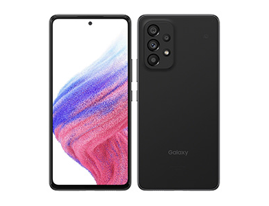 Galaxy A53 5G SCG15 オーサムブラック au版SIMフリー|中古スマホ