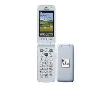 らくらくホン F-01M ホワイト docomo版SIMフリー｜中古スマホ・中古