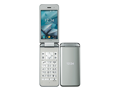 DIGNO ケータイ3 902KC シルバー SoftBank版SIMフリー|中古スマホ