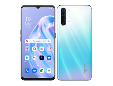 【美品】OPPO Reno3 A モバイル版 SIMフリー ホワイトスマートフォン/携帯電話